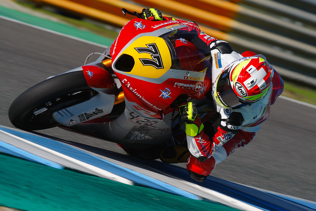 来季43年ぶりにロードレース世界選手権の舞台に復帰するMVアグスタのマシンを駆るドミニク・エガーター