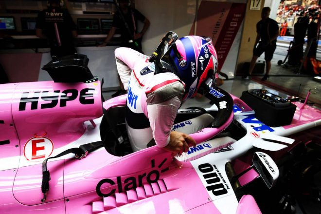 2018年F1第21戦アブダビGP　セルジオ・ペレス