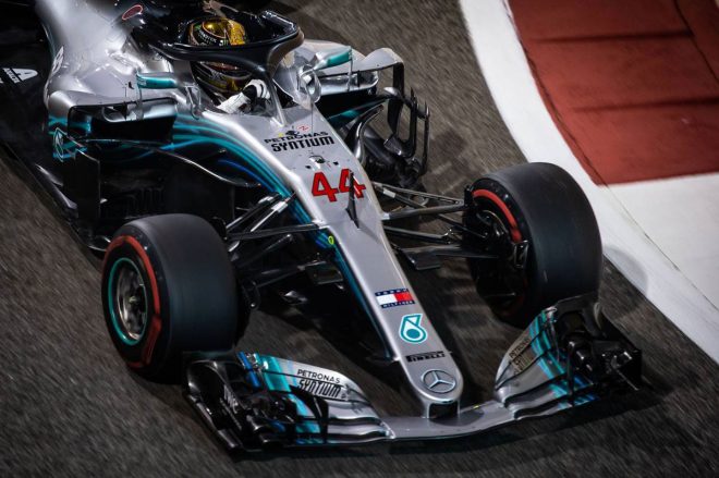 2018年F1第21戦アブダビGP　ルイス・ハミルトン