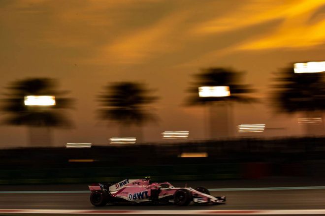 2018年F1第21戦アブダビGP　エステバン・オコン