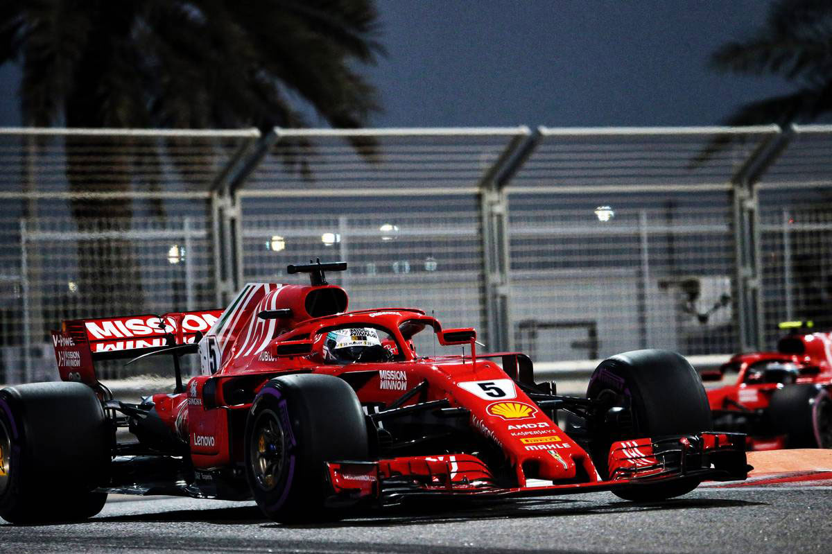 2018年F1第21戦アブダビGP　セバスチャン・ベッテル