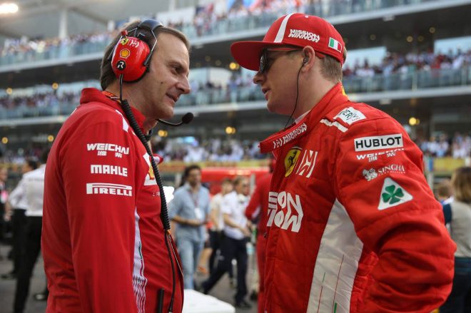 2018年F1第21戦アブダビGP　キミ・ライコネン