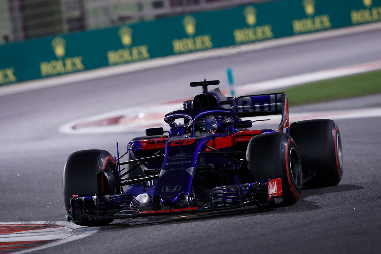 2018年F1第21戦アブダビGP　ブレンドン・ハートレー