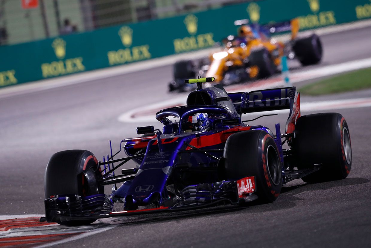 2018年F1第21戦アブダビGP　ブレンドン・ハートレー