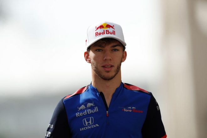 2018年F1第21戦アブダビGP　ピエール・ガスリー