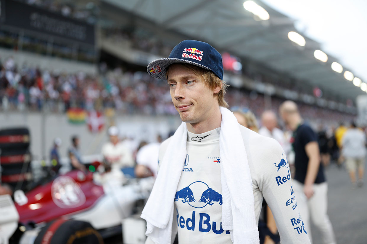 2018年F1第21戦アブダビGP　ブレンドン・ハートレー