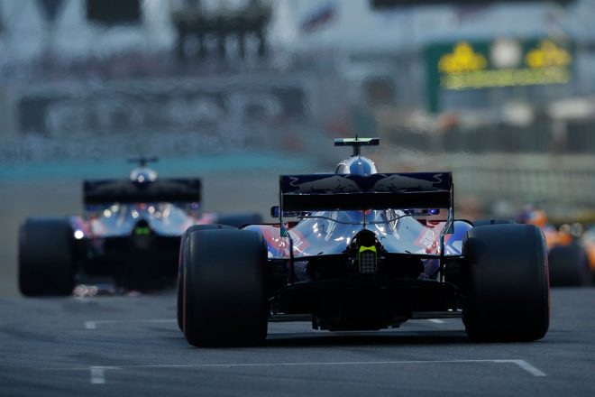2018年F1第21戦アブダビGP　トロロッソ・ホンダ