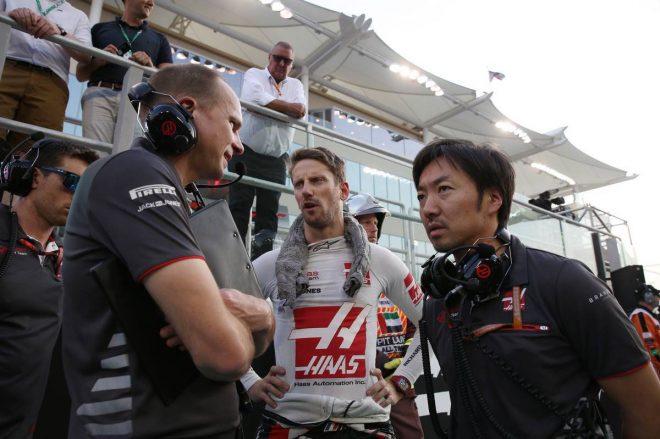 2018年F1第21戦アブダビGP ロマン・グロージャン