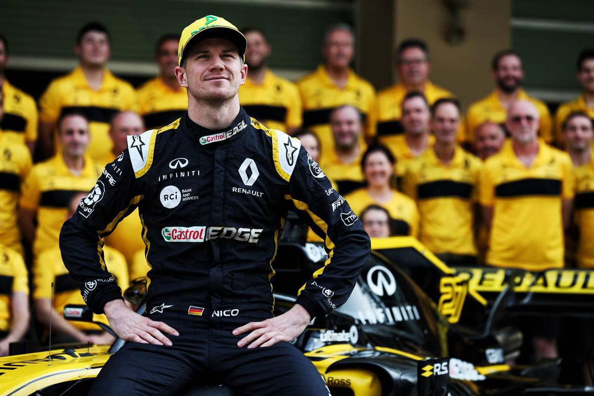 2018年F1第21戦アブダビGP　ニコ・ヒュルケンベルグ