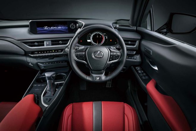 レクサスUX F SPORT インテリア