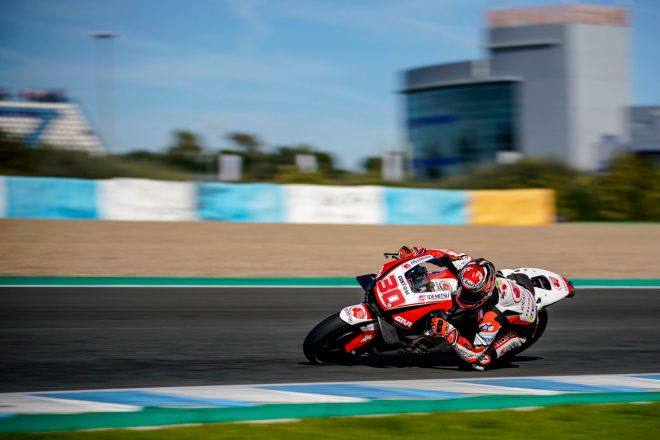 ヘレステスト初日はホンダ最速タイムをマークした中上貴晶