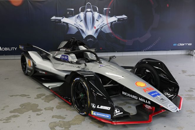 ニッサンが2018／19年のABBフォーミュラE選手権に投入する電動フォーミュラカー