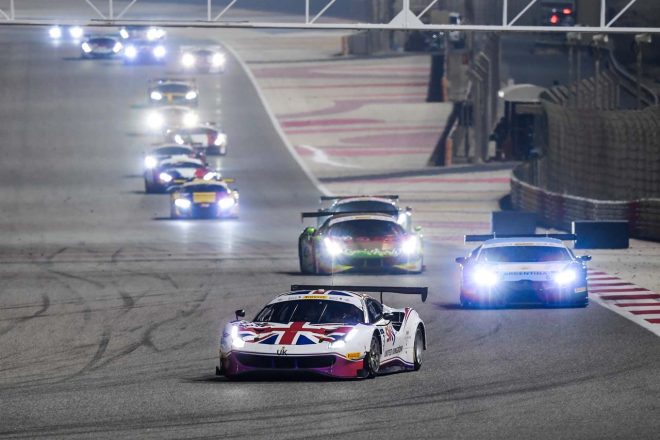 イギリス代表が駆り2位となったAF コルセのフェラーリ488 GT3