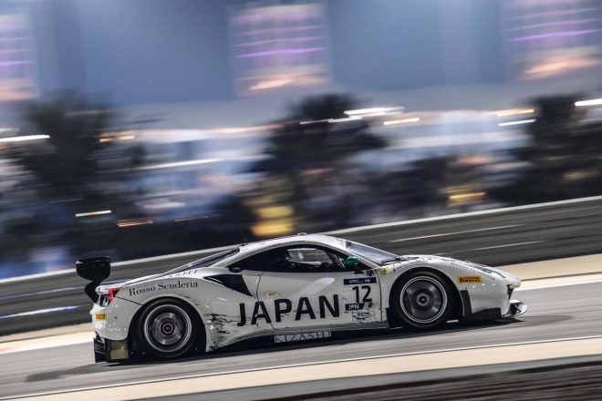 日本代表のKen Seto、近藤保がドライブしたAF コルセのフェラーリ488 GT3