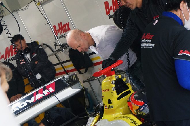 2018年スーパーフォーミュラ鈴鹿エンジンメーカー・ルーキードライバーテスト　エイドリアン・ニューウェイ