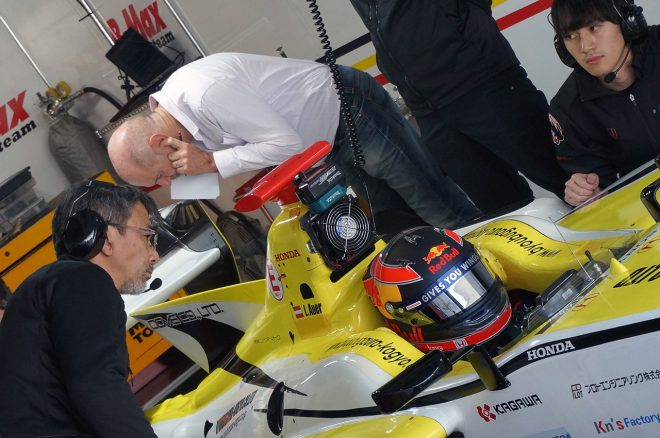 2018年スーパーフォーミュラ鈴鹿エンジンメーカー・ルーキードライバーテスト　エイドリアン・ニューウェイ