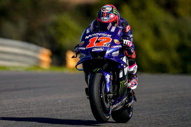 バレンシアテストをトップタイムで終えたマーベリック・ビニャーレス