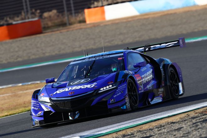 エキシビションレースでも勝利したRAYBRIG NSX-GT