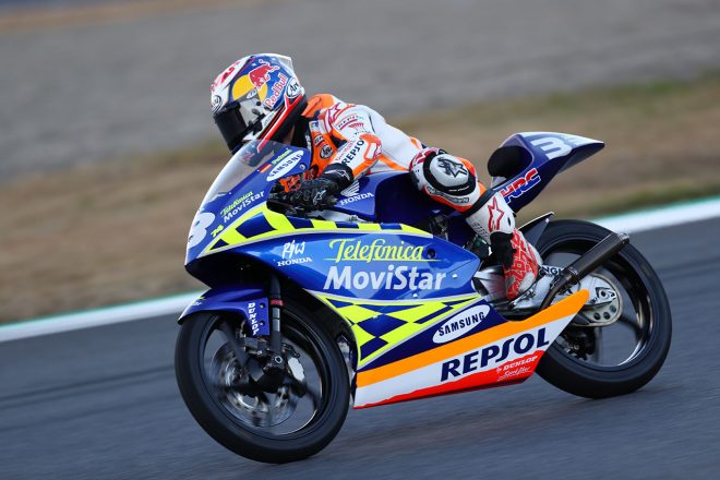 ホンダRS125RWを駆るペドロサ