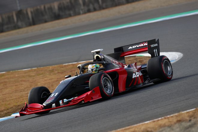 レース後、山本はSF14からSF19に乗り替えてデモランを行った