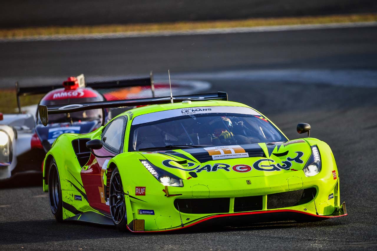 AsLMS第2戦富士のGTクラスウイナーとなったCarGuy Racingの11号車フェラーリ488 GT3