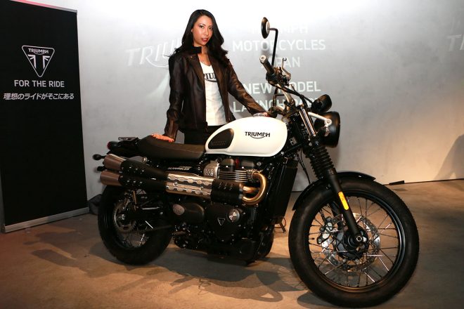 2019年型トライアンフ・ストリートスクランブラ―