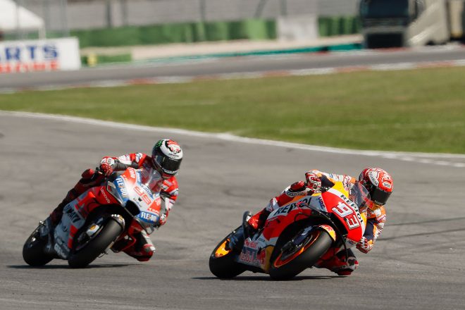 ペドロサがライバルと評するマルケスとロレンソ