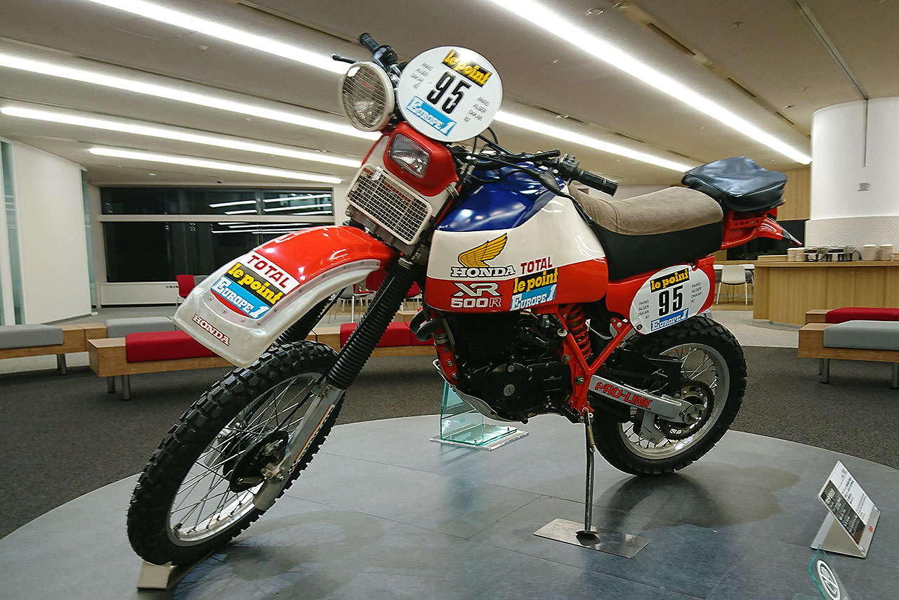 1982年のダカールラリーで初優勝を挙げたホンダXR500R