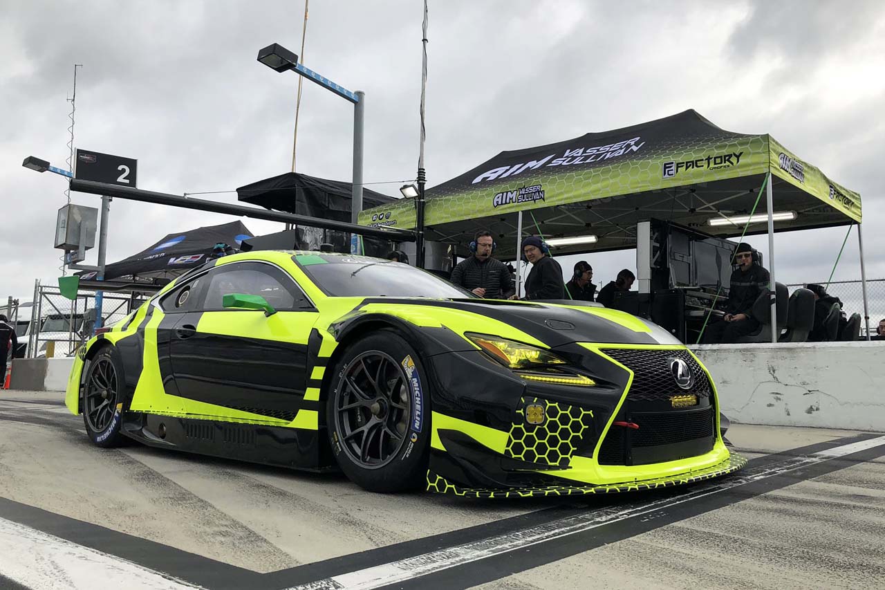 エイム・バッサー・サリバンが走らせるレクサスRC F GT3
