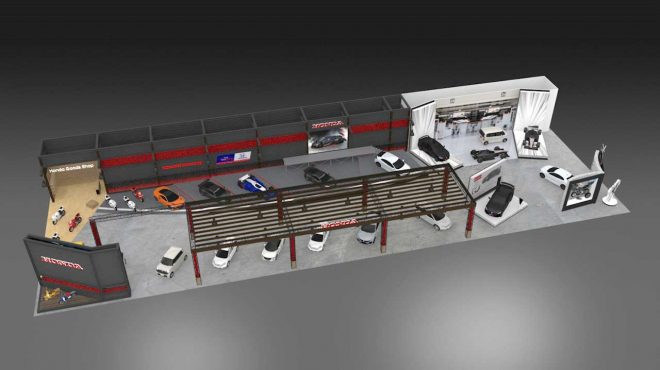 ホンダブースイメージ 東京オートサロン2019