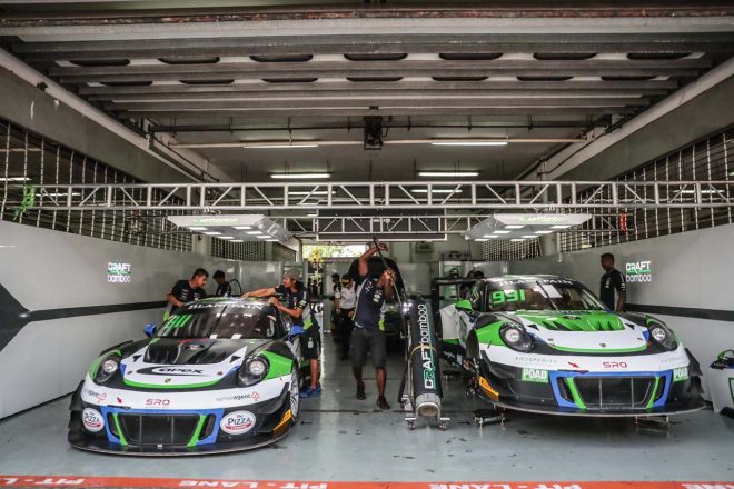 クラフト・バンブー・レーシングは2017年から2台のポルシェ911 GT3 RでブランパンGTシリーズ・アジアなどに参戦した