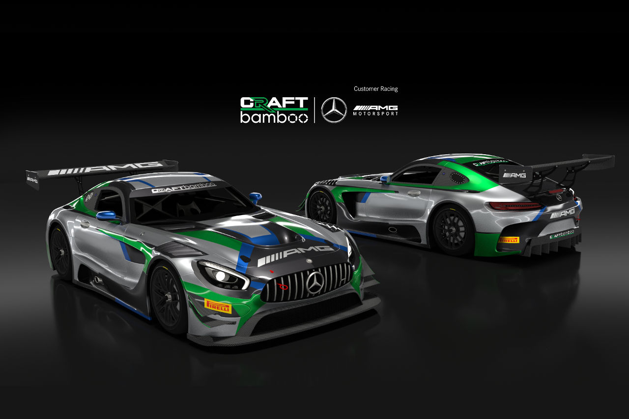 クラフト・バンブー・レーシングのメルセデスAMG GT3 イメージ