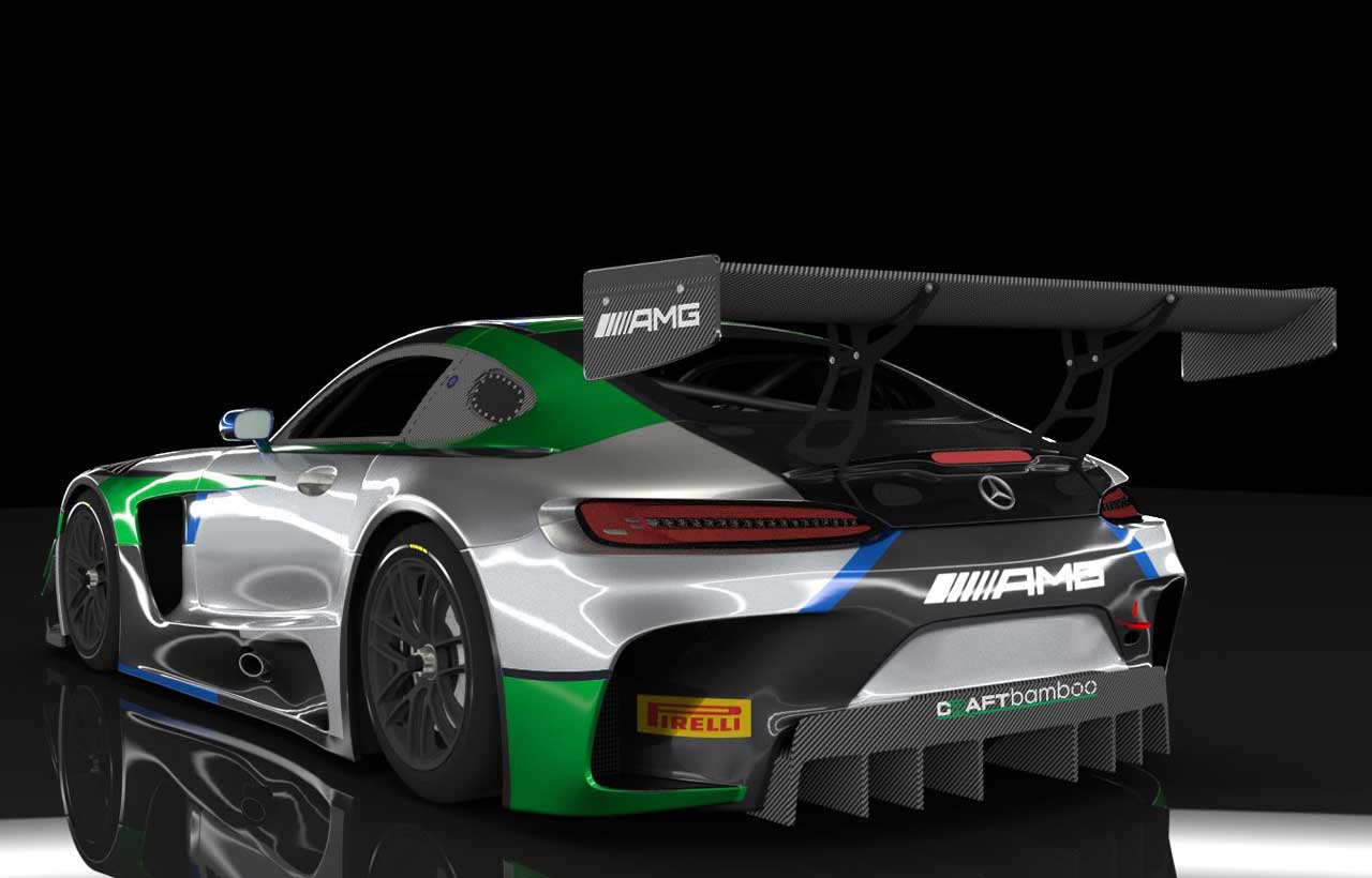クラフト・バンブー・レーシングのメルセデスAMG GT3 イメージ