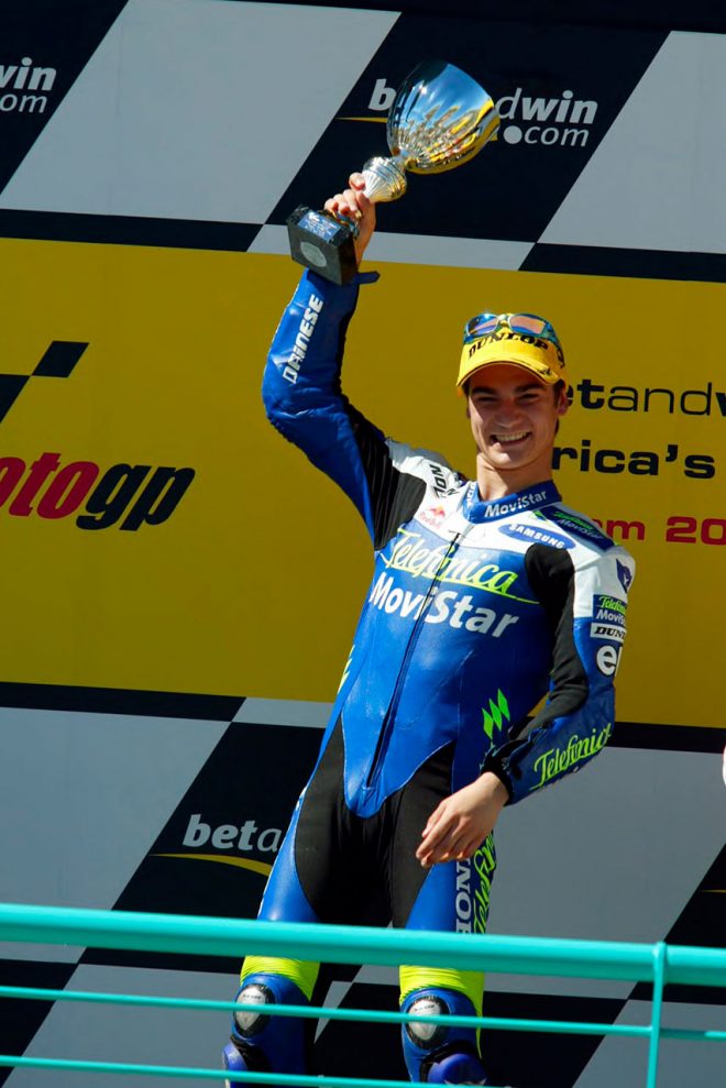 ペドロサが「一番うれしかったレース」とする2004年250ccクラスデビューレース、南アフリカGP