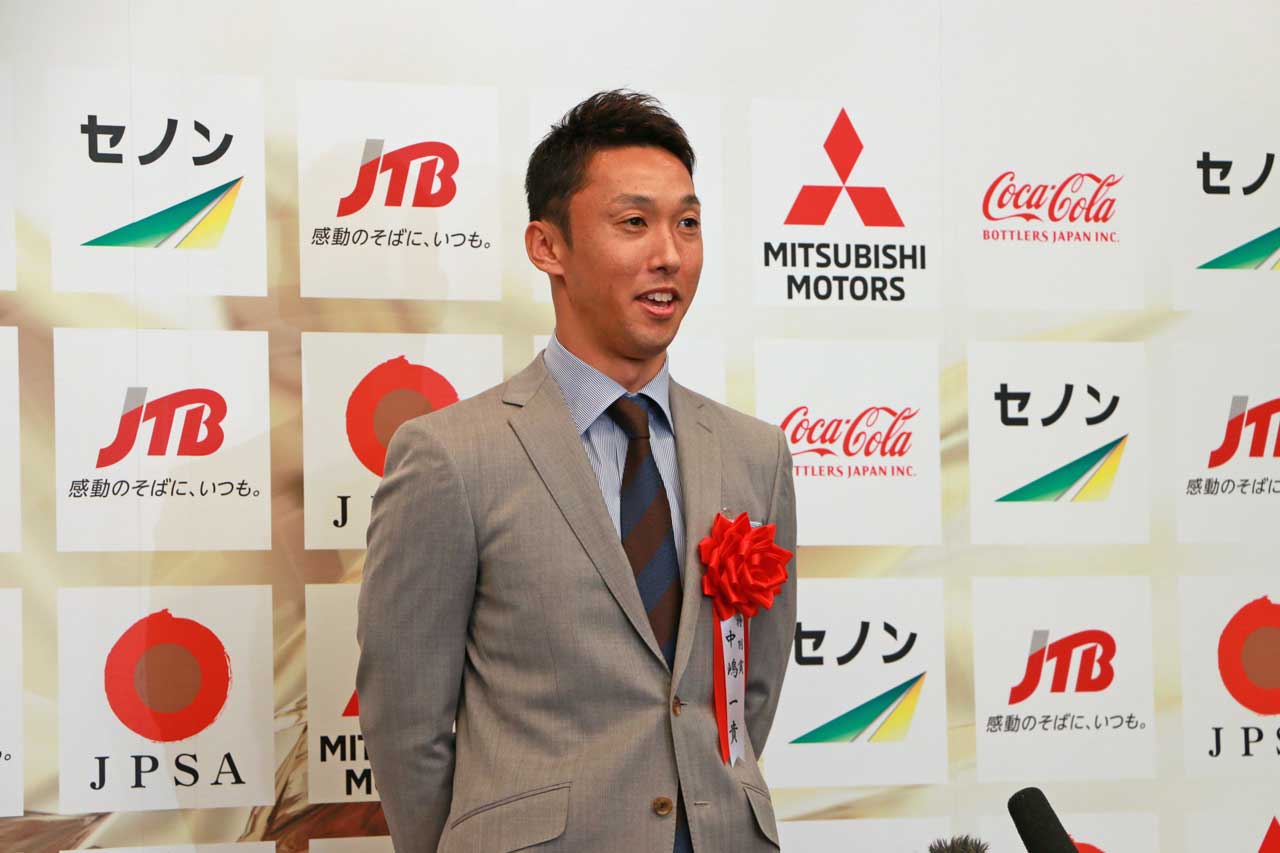 特別賞に輝いた中嶋一貴。父、悟氏は1991年に同賞の殊勲賞を受賞している