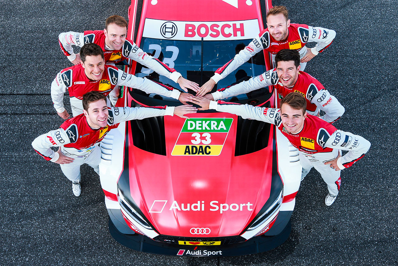 2019年、アウディ陣営からDTMに参戦するドライバーたち