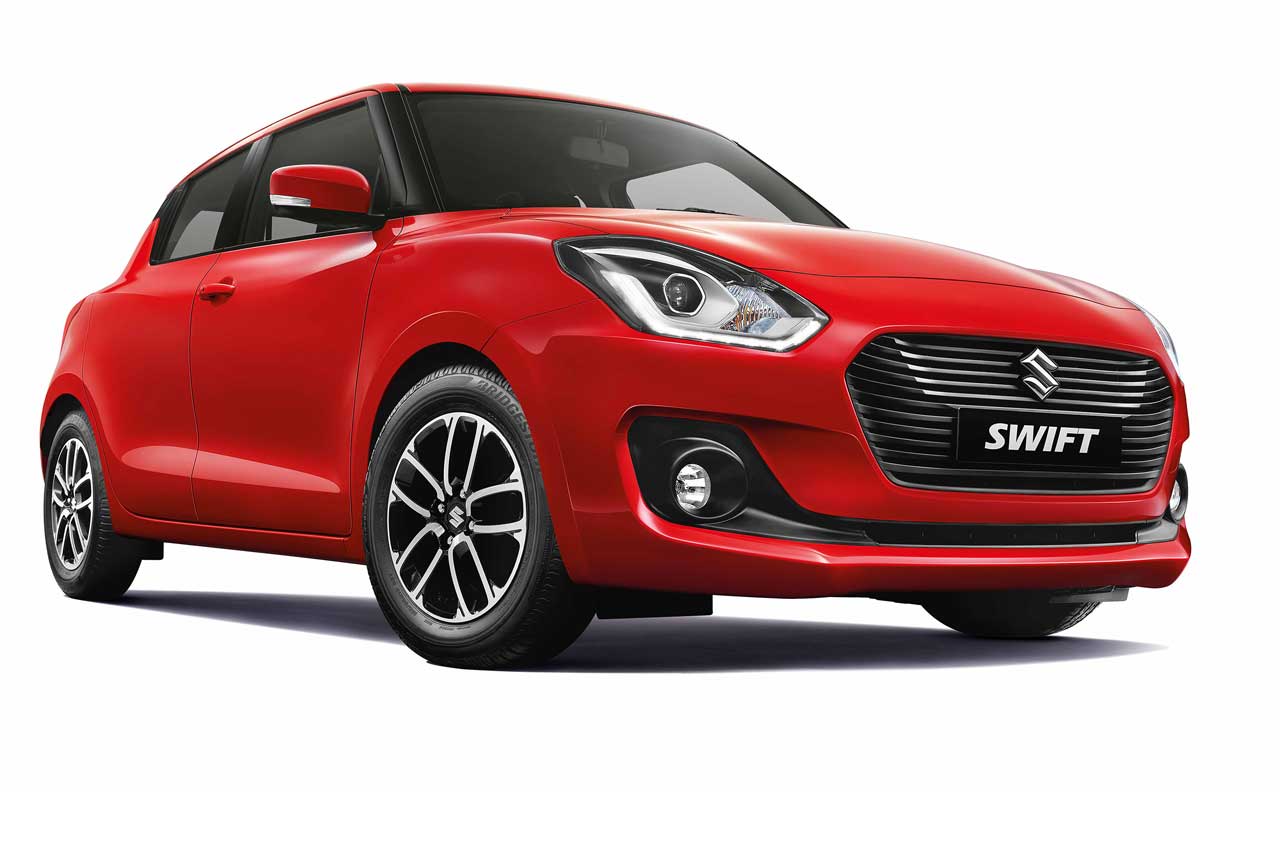 インドで生産されているスズキ・スイフト