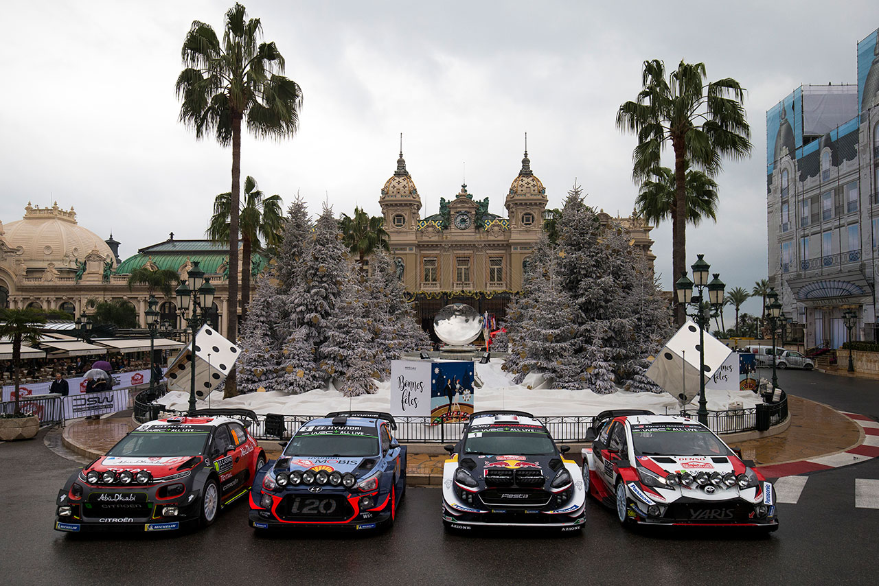 2019年のWRC、その最上位クラスには引き続き4チームがエントリーした