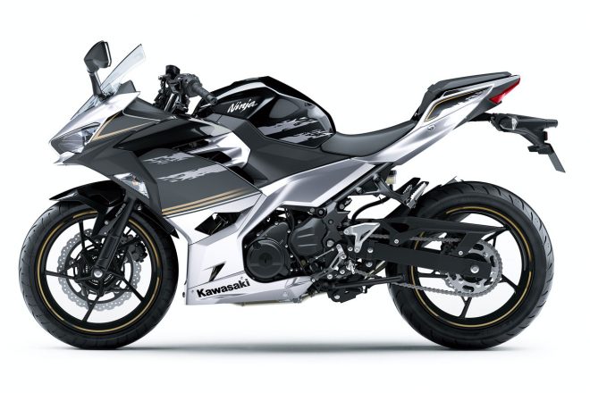 カワサキ Ninja250（メタリックファントムシルバー×メタリックスパークブラック）
