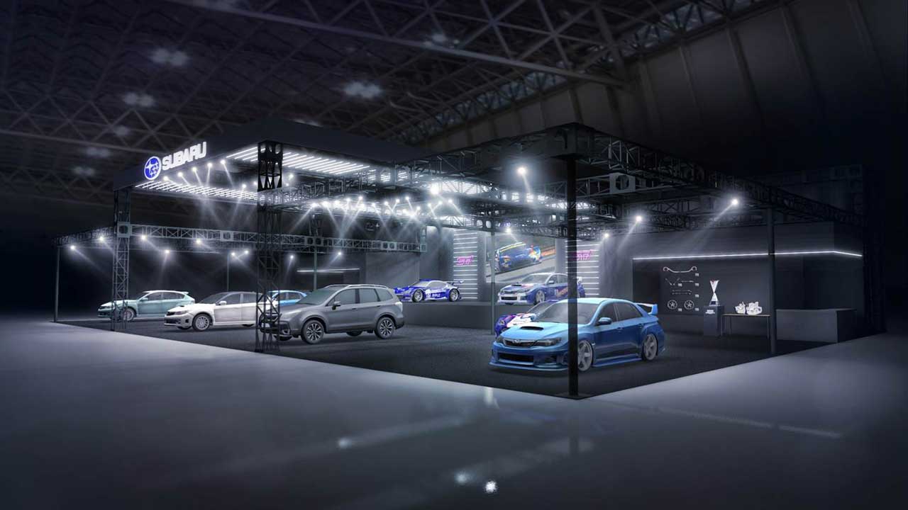 東京オートサロン2019 スバルブースイメージ