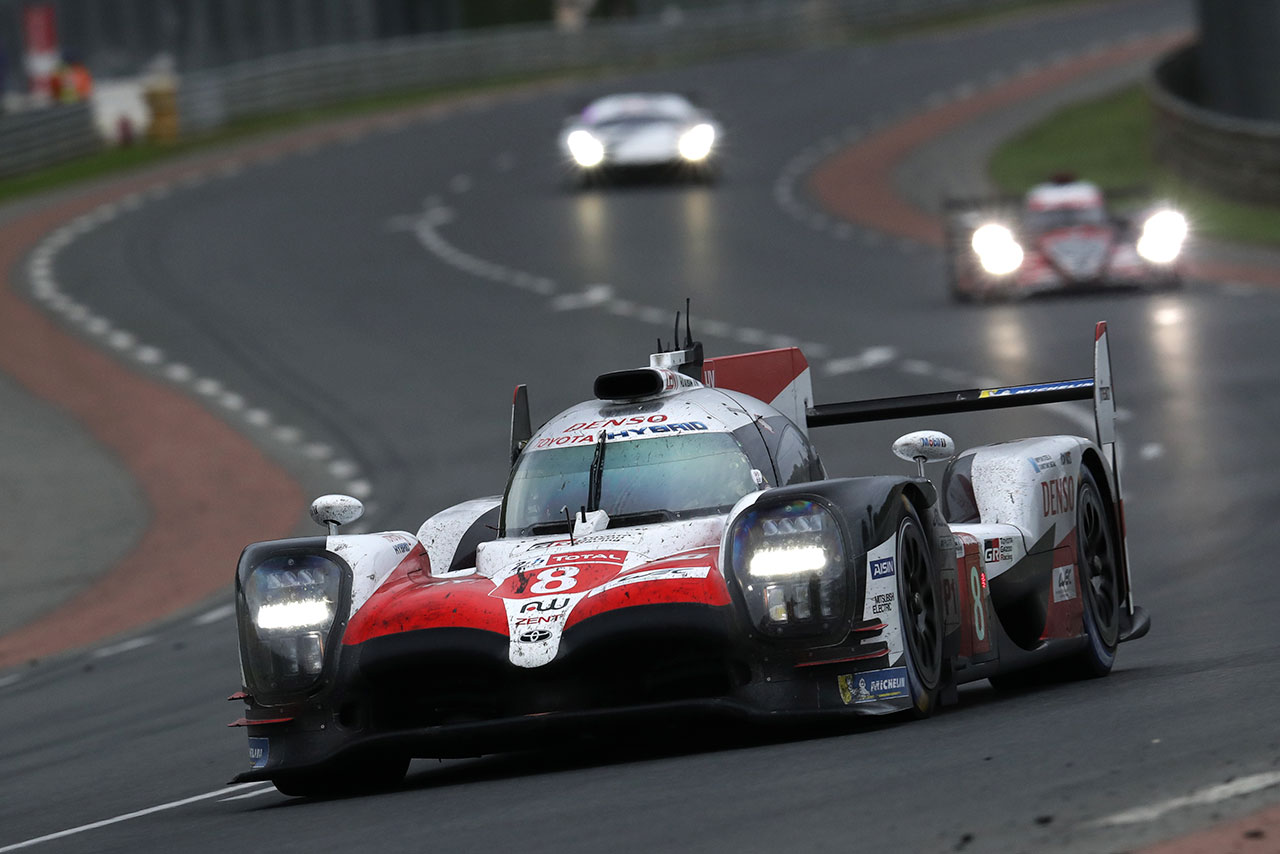 2018年のル・マン24時間を制したトヨタTS050ハイブリッド