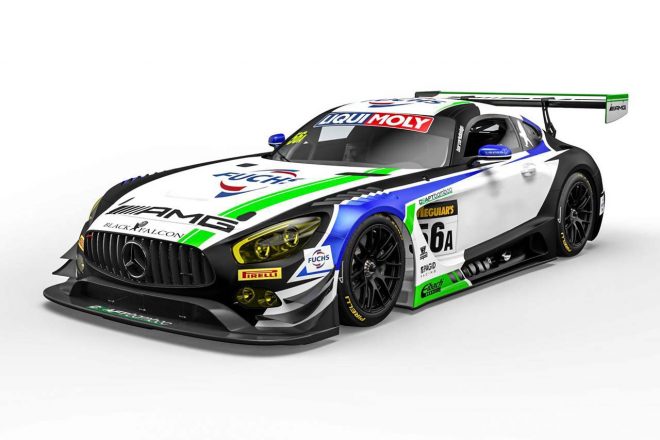 メルセデスAMG・チーム・クラフト・バンブー・ブラックファルコンのメルセデスAMG GT3