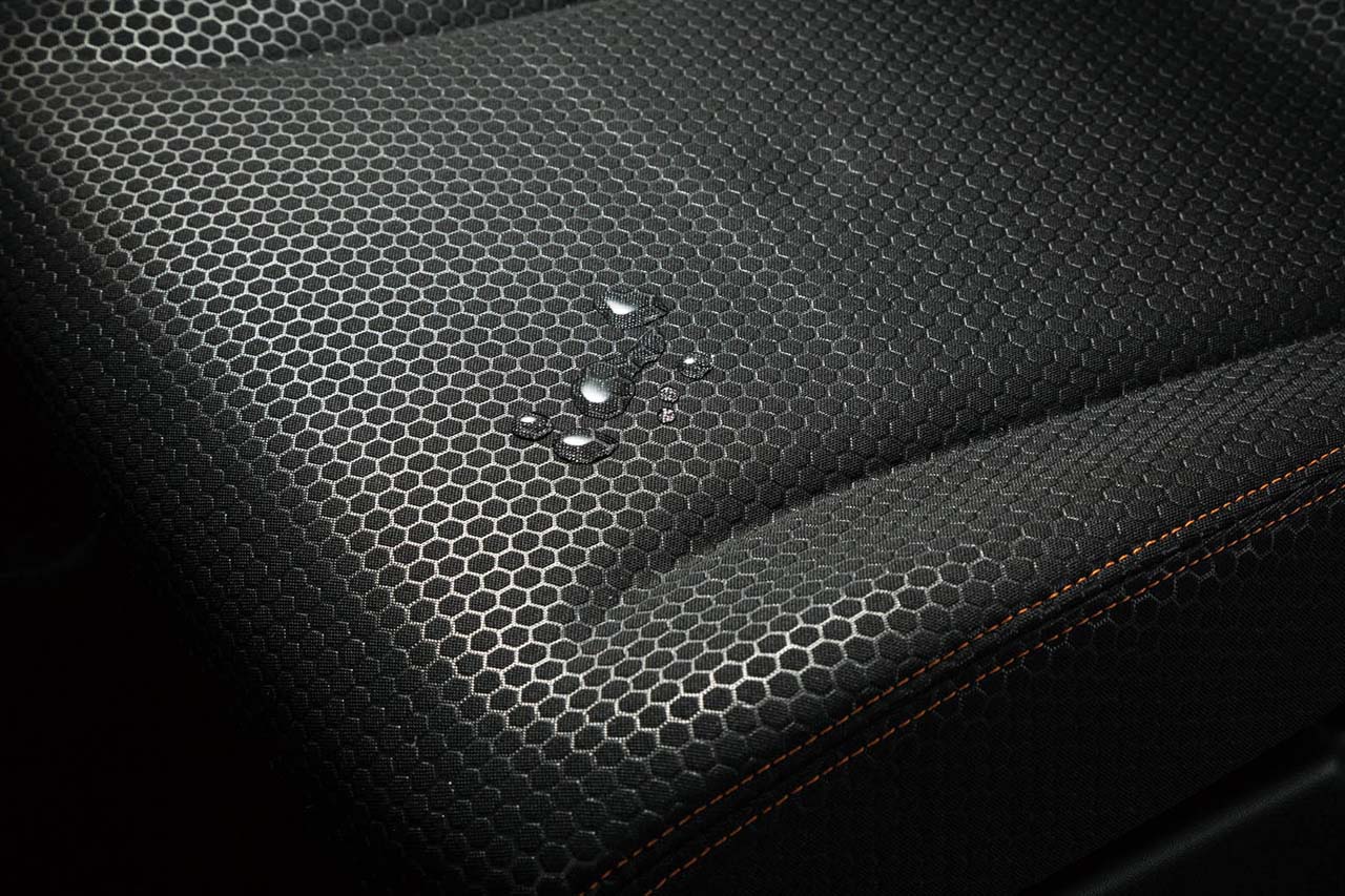 撥水加工がなされたシート