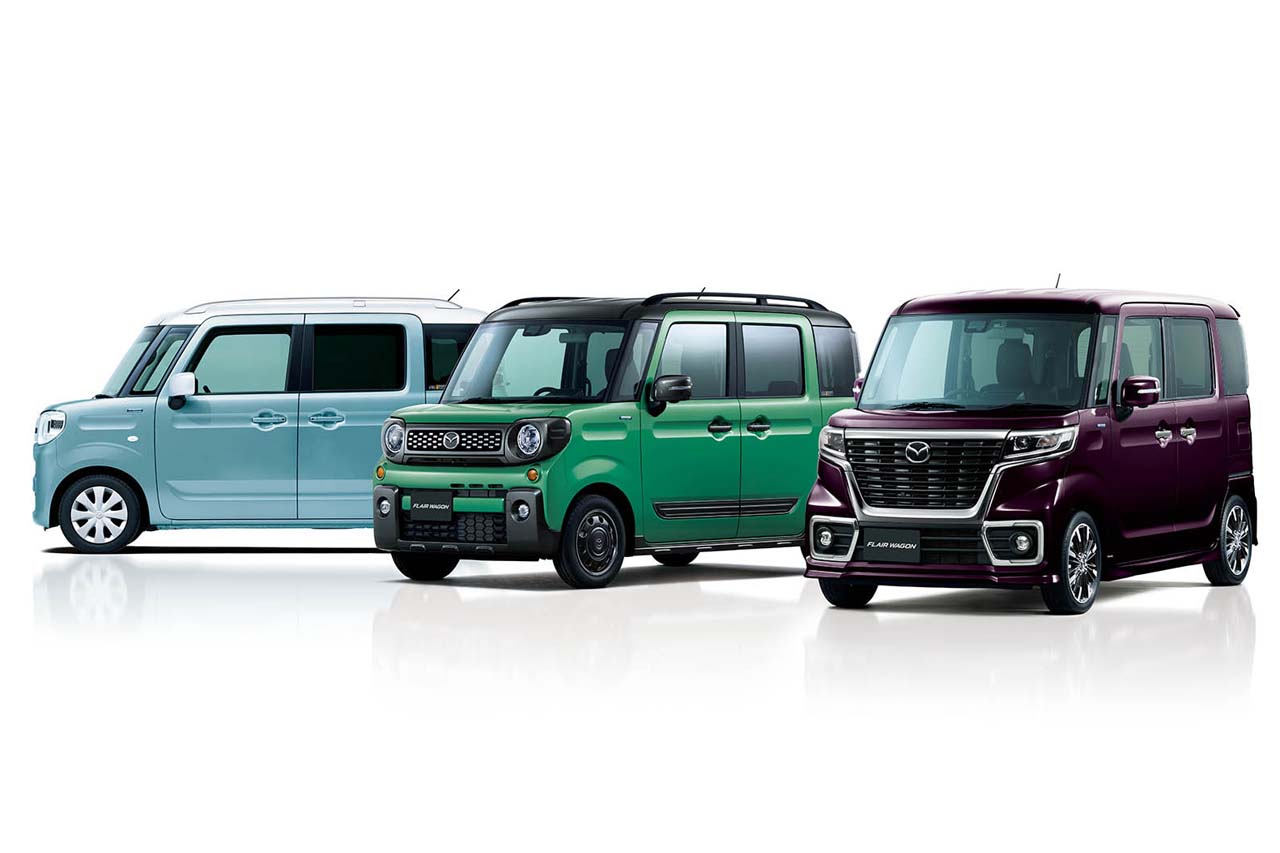 マツダの軽トールワゴン『フレアワゴン』シリーズ