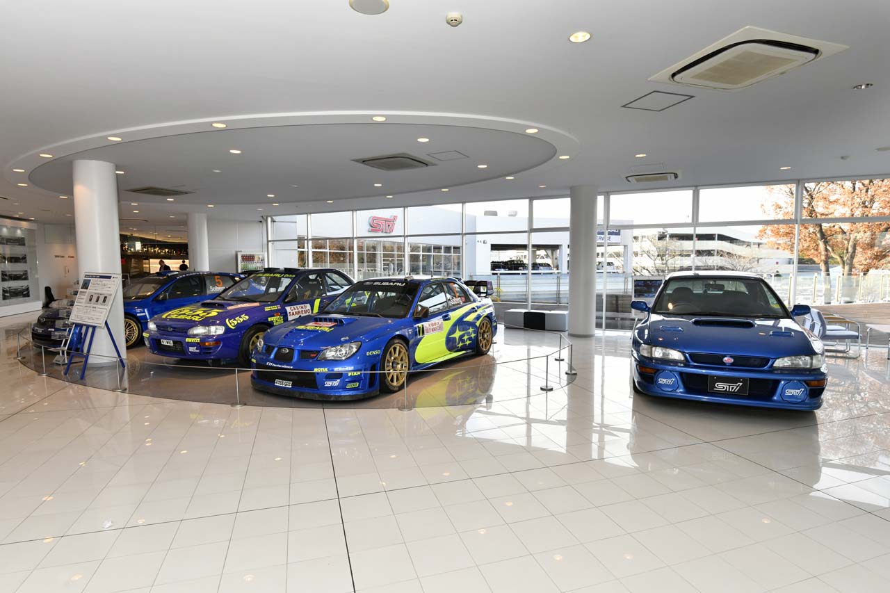 STIの歴代WRC参戦マシン