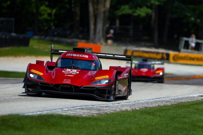 オリビエ・プラが助っ人に加わる55号車マツダRT24-P DPi