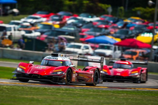 77号車マツダDPiはティモ・ベルンハルトとレネ・ラストを加えた4名体制でデイトナ24時間、セブリング12時間に挑む