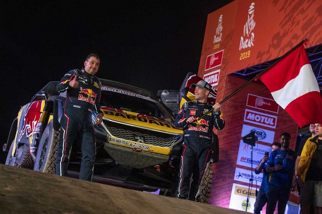 セバスチャン・ローブ（プジョー3008DKR）