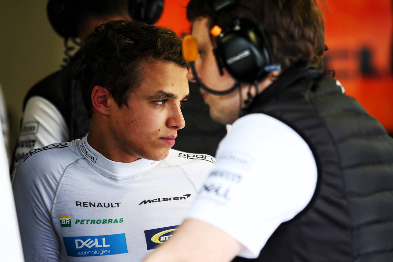 2018年F1第14戦イタリアGP　ランド・ノリス