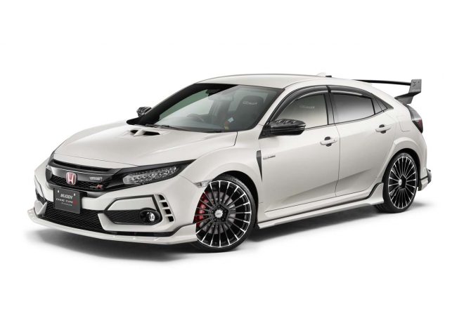 開発中パーツが組み込まれたMUGEN CIVIC TYPE R Prototype